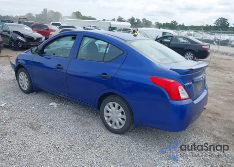 2016 Nissan Versa 1.6 S+ from USA, damaged, VIN 3N1CN7AP7GL917407
